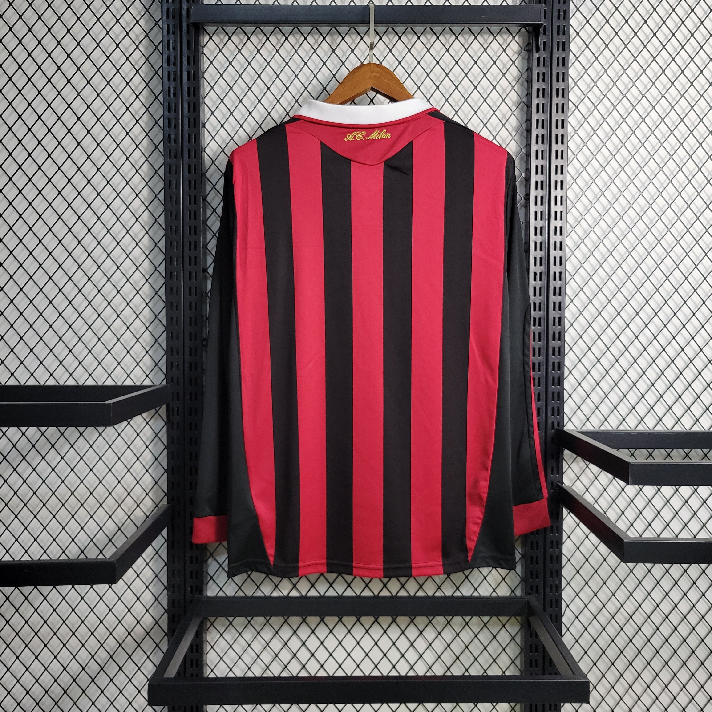 AC MILAN 2009/10 (LONG SLEEVE) HOME SHIRT