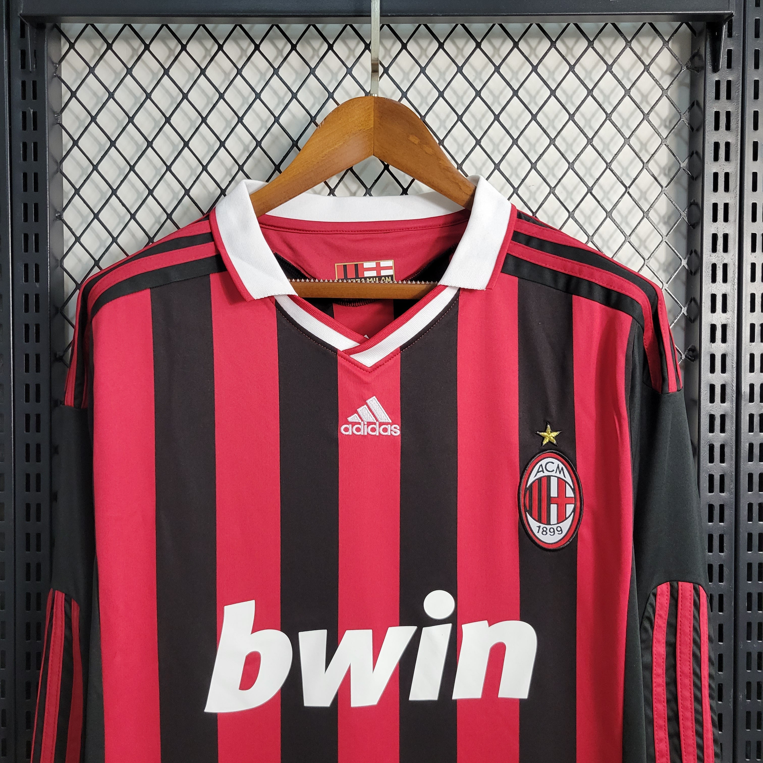 AC MILAN 2009/10 (LONG SLEEVE) HOME SHIRT