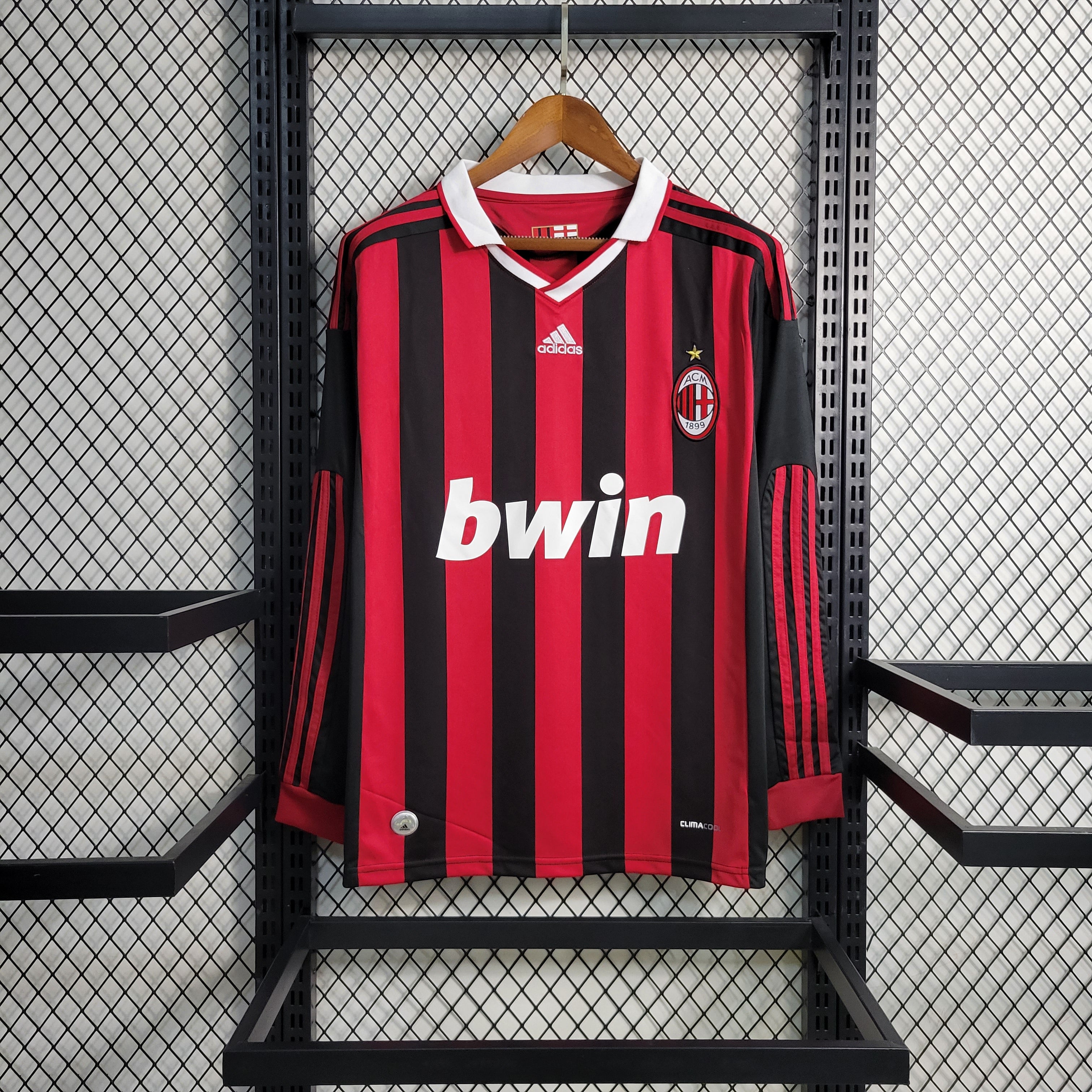 AC MILAN 2009/10 (LONG SLEEVE) HOME SHIRT