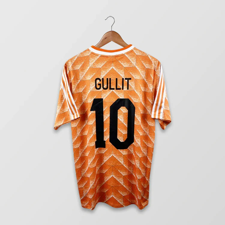 Retro Holland 1988 Home - Retro Football Shirt - GULLIT 10