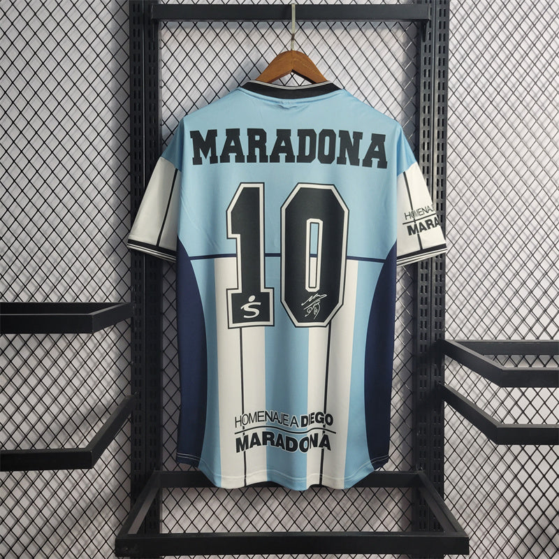 ARGENTINA 2001 MARADONA #10 COMMEMORATIVE EDITION SHIRT