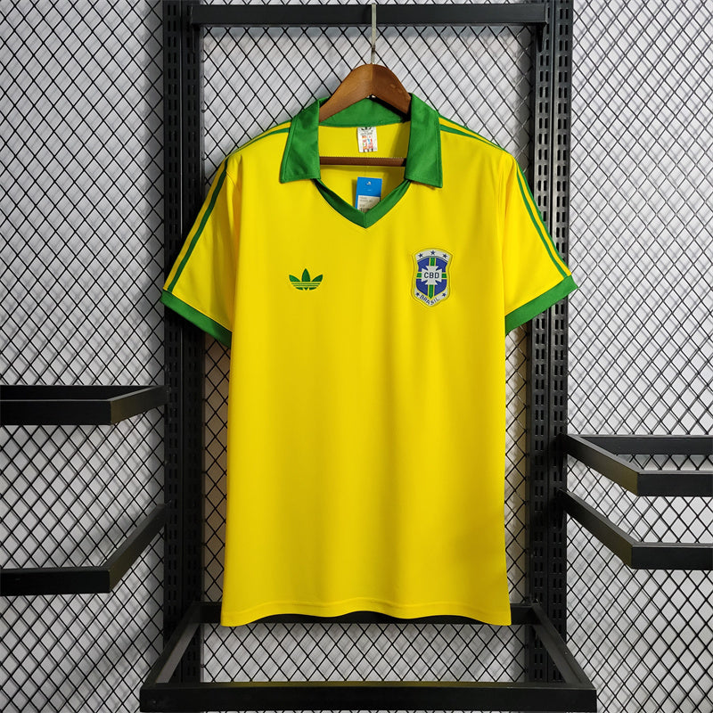 BRAZIL 1979 HOME SHIRT
