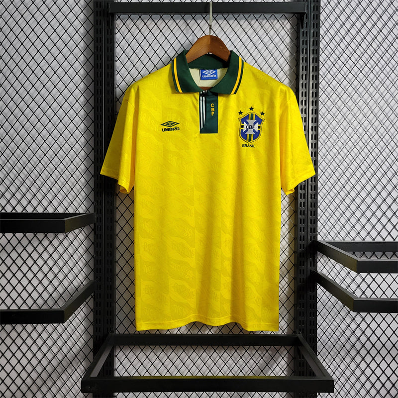 BRAZIL 1991/93 HOME SHIRT