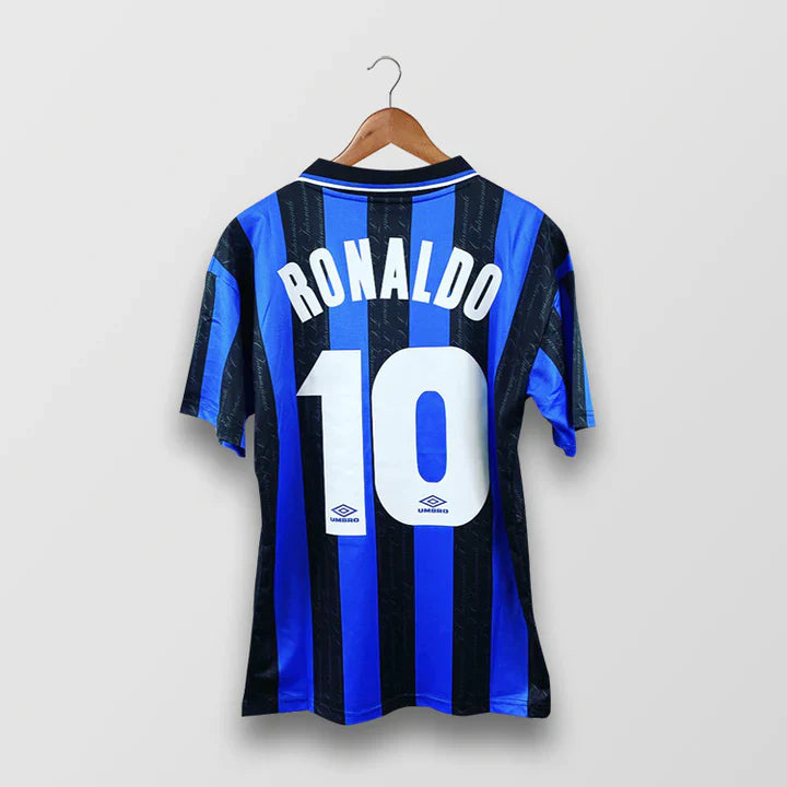 Inter Milan 1998 Home - Retro Football Shirt - Ronaldo 10